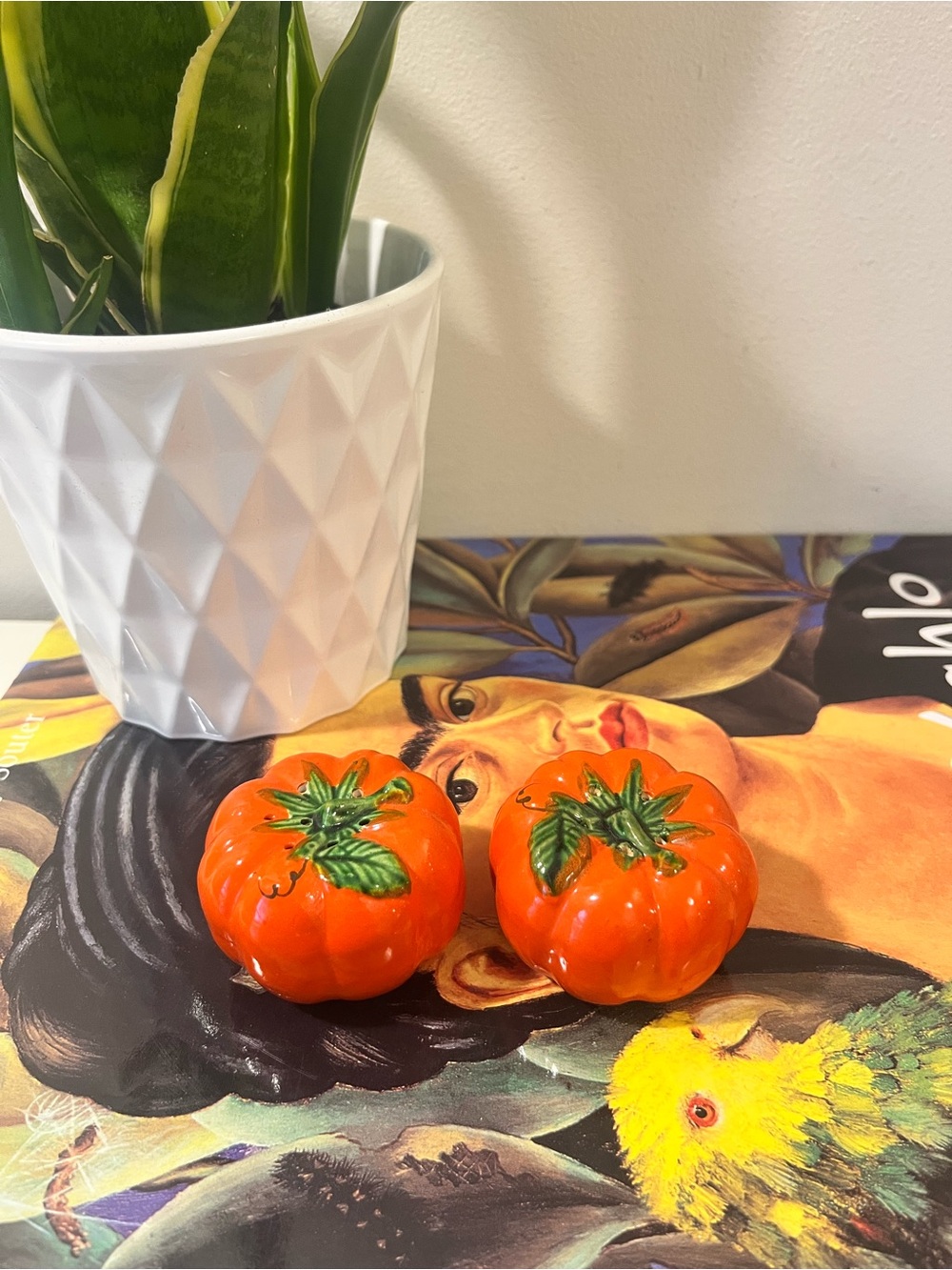 Vintage Maruhon Japan Ware - Tomato Salt and Pepper Shakers